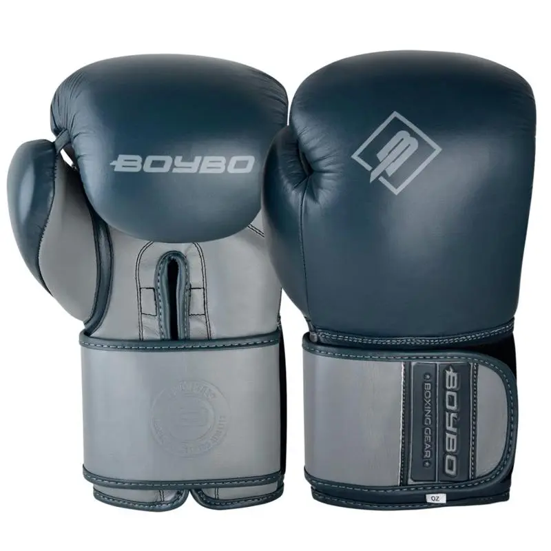Перчатки бокс BoyBo Existe BBG300 кожа металлик 12 ун от магазина Супер Спорт